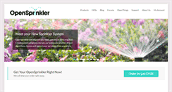 Desktop Screenshot of opensprinkler.com